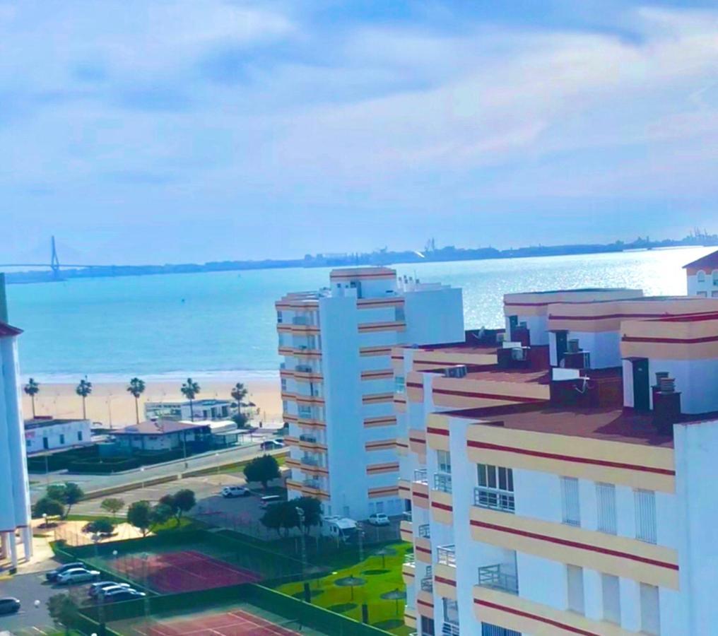 Frente Al Mar, Preciosas Vistas, Piscinas , Valdelagrana Apartment El Puerto de Santa Maria Bagian luar foto