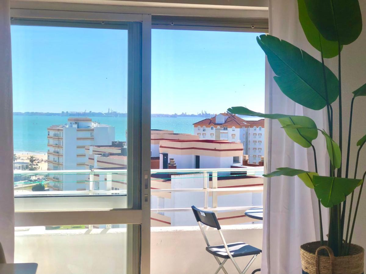 Frente Al Mar, Preciosas Vistas, Piscinas , Valdelagrana Apartment El Puerto de Santa Maria Bagian luar foto